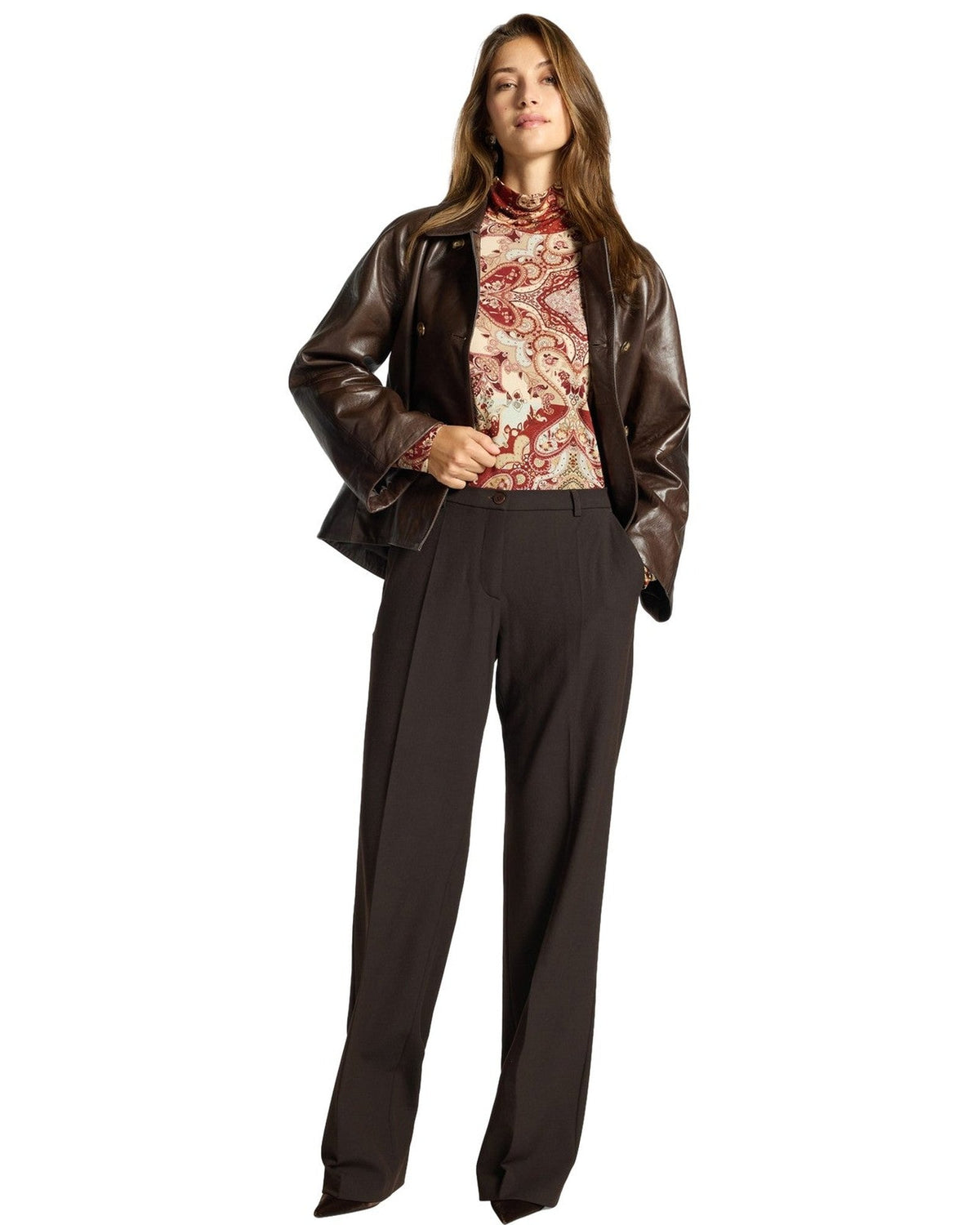 Maglie Donna Elena Mirò - Dolcevita G059Z0 - Bordeaux