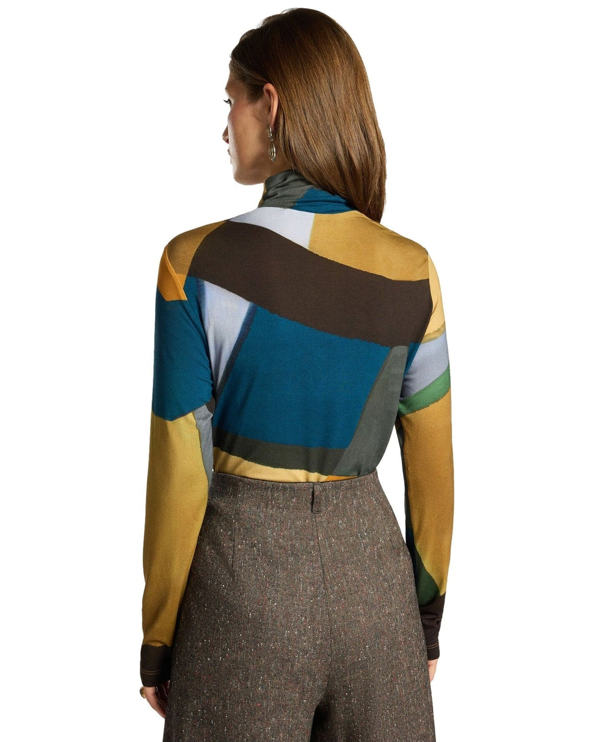 Maglie Donna Elena Mirò - Dolcevita G059Z0 - Multicolore