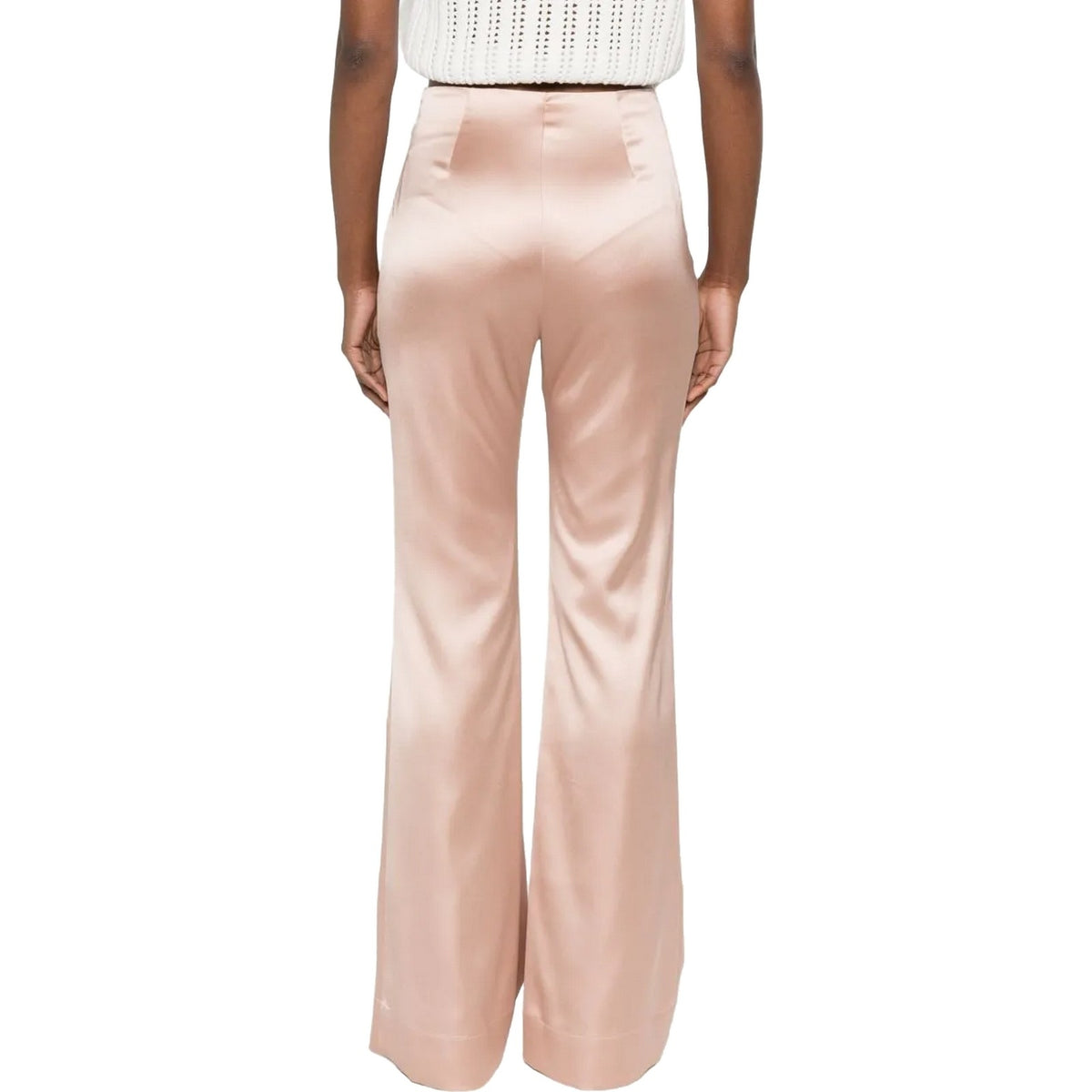 Pantaloni Donna Pinko - Pinolo Pantalone Satin - Rosa-Gianni Foti