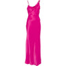 Vestiti da sera e cerimonia Donna Twinset - Abito Lungo Con Dettaglio Catena - Fucsia