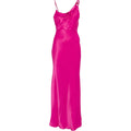 Vestiti da sera e cerimonia Donna Twinset - Abito Lungo Con Dettaglio Catena - Fucsia