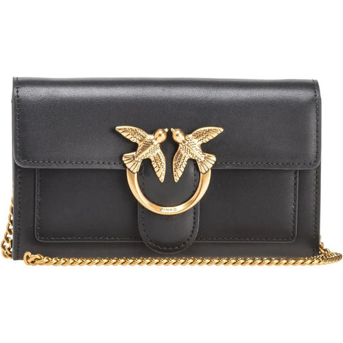 Portafogli Donna Pinko - Love One Wallet C Vitello Seta - Nero