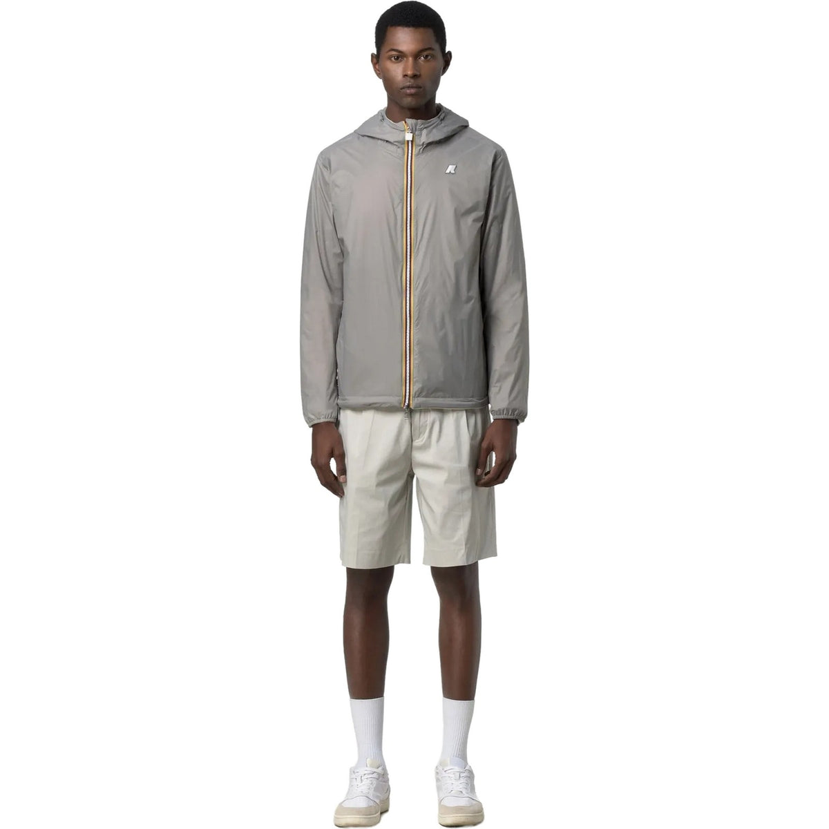 Giubbini Uomo K-Way - Jake Double Interlock - Beige-Gianni Foti