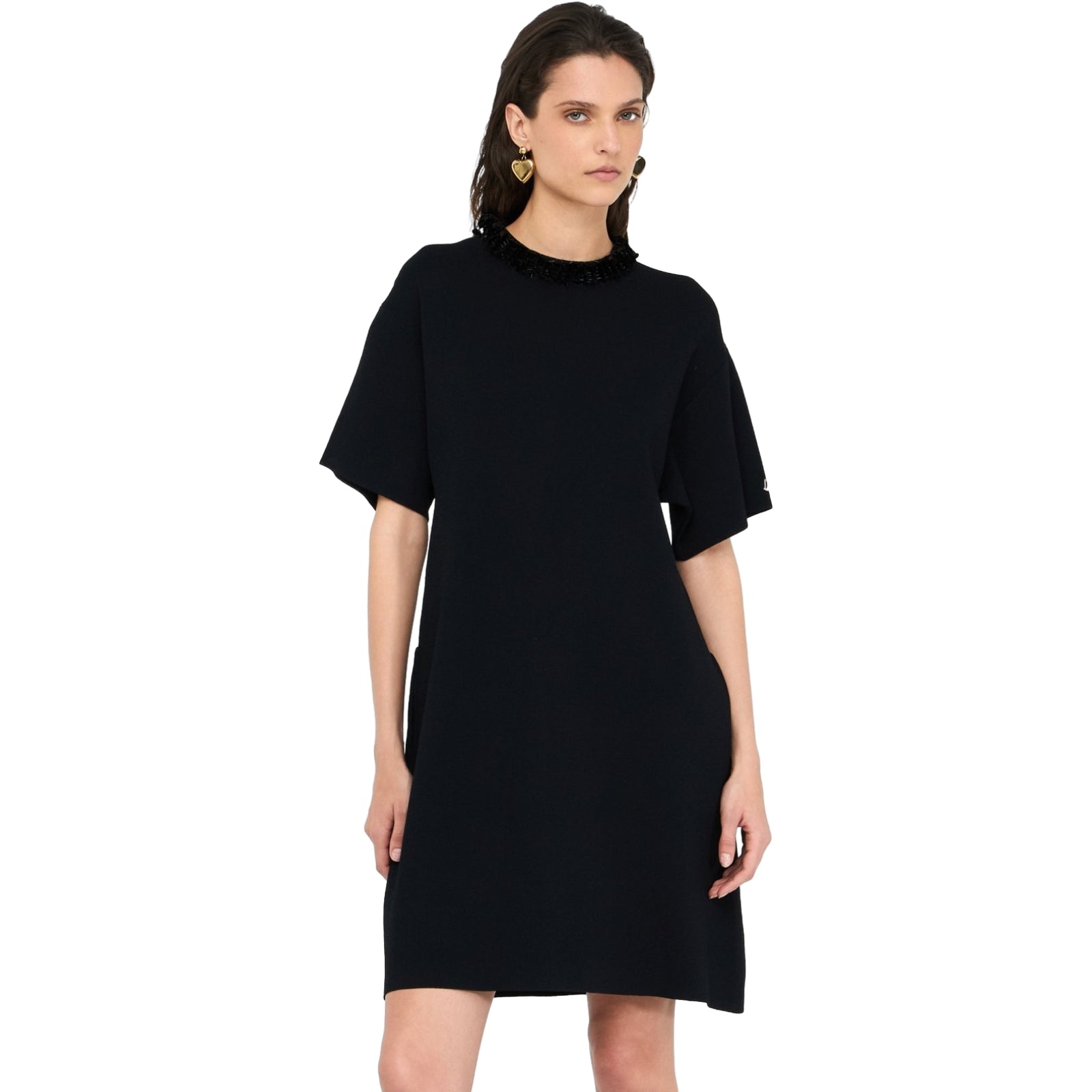 Vestiti casual Donna Liu Jo - Abito Maglia - Nero