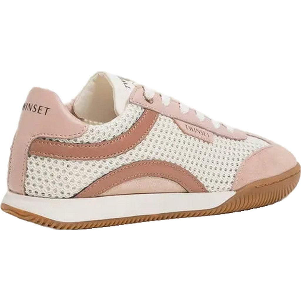 Sneaker Donna Twinset - Sneaker In Tessuto - Bianco