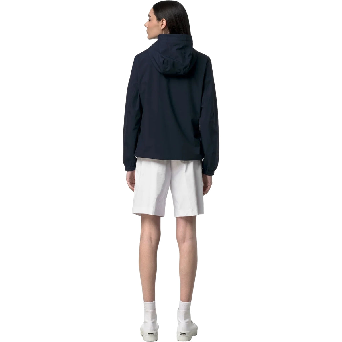 Giubbini Donna K-Way - Lil 2.0 Stretch Poly Jersey - Blu