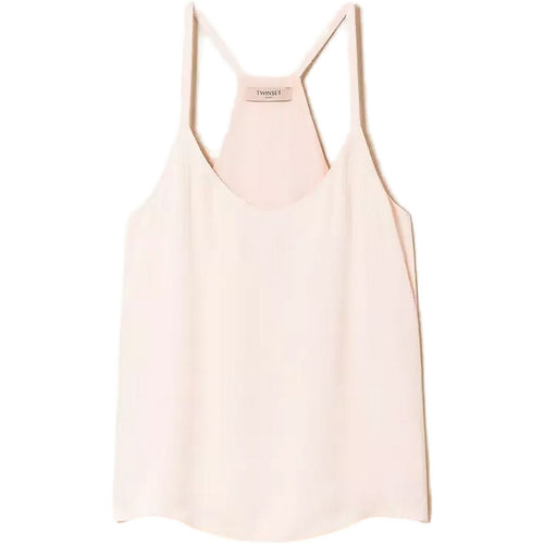 Women's Twinset tank tops and tops - Top with straps - Pink