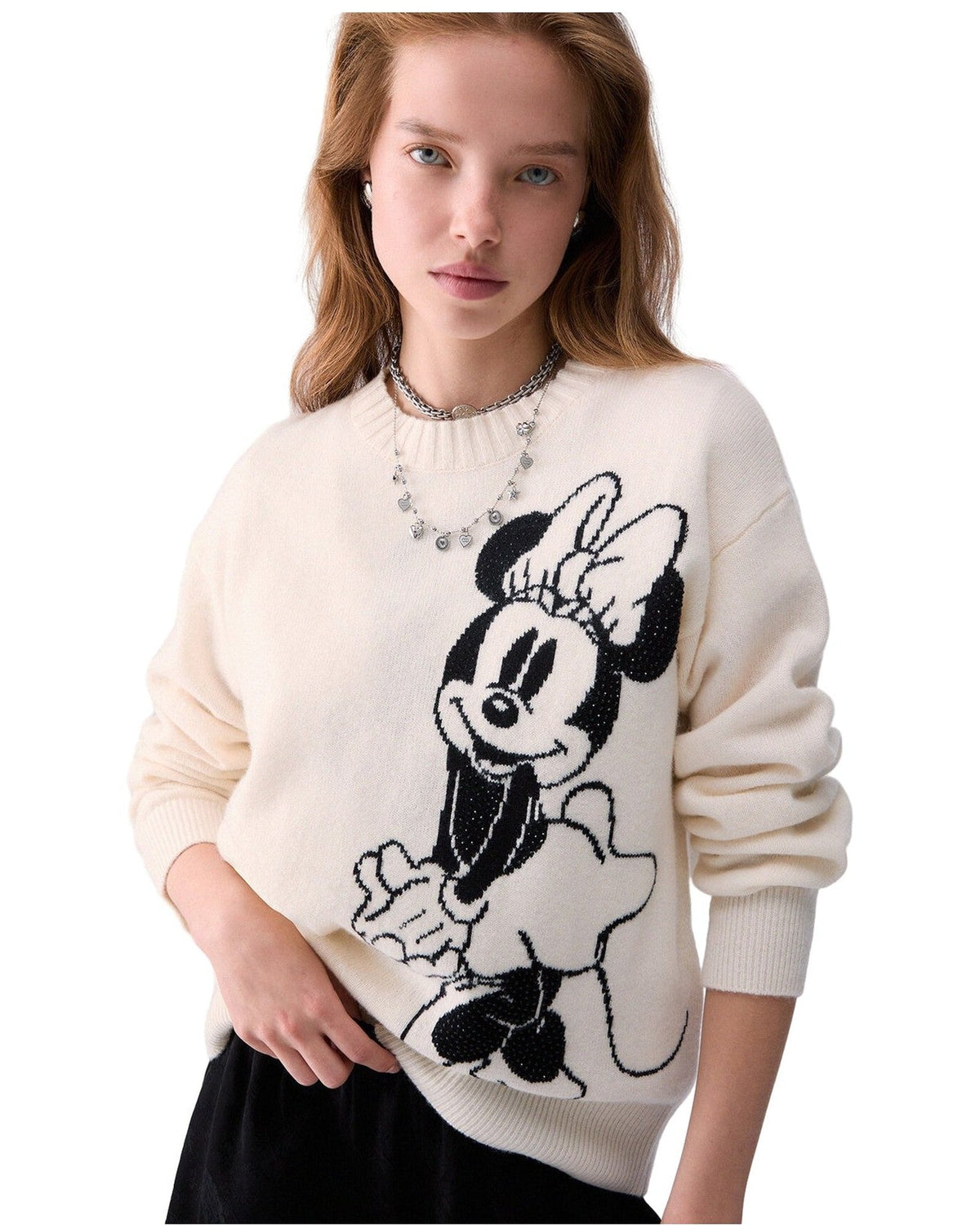 Maglie Donna Liu Jo - Ecs Maglia Chiusa M/L - Bianco