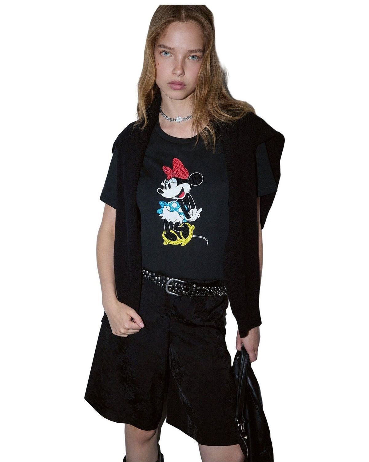 T-shirt Donna Liu Jo - Ecs T-Shirt Slim Fit M/C - Nero
