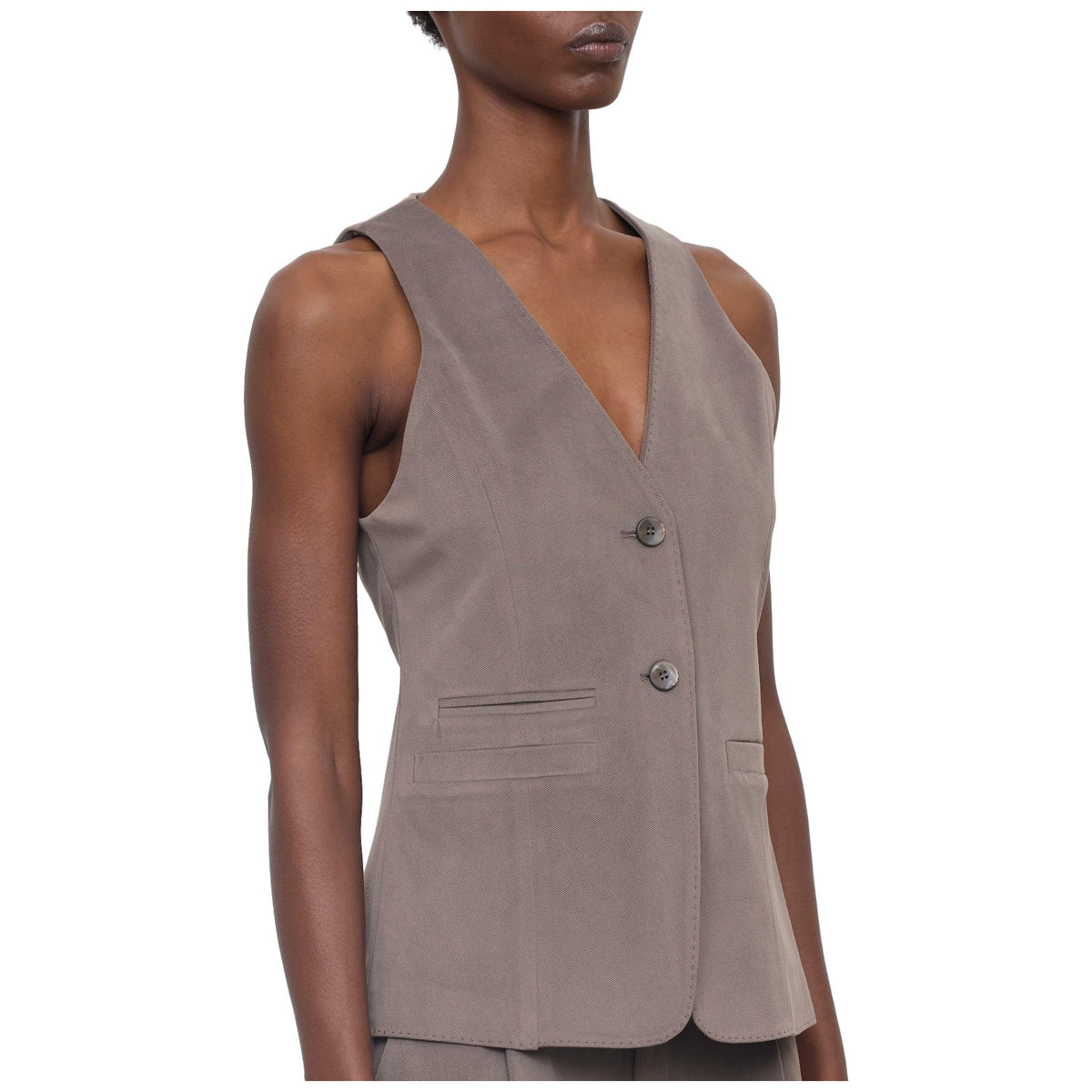 Gilet Donna Eleh - Gilet EFW260071 - Beige