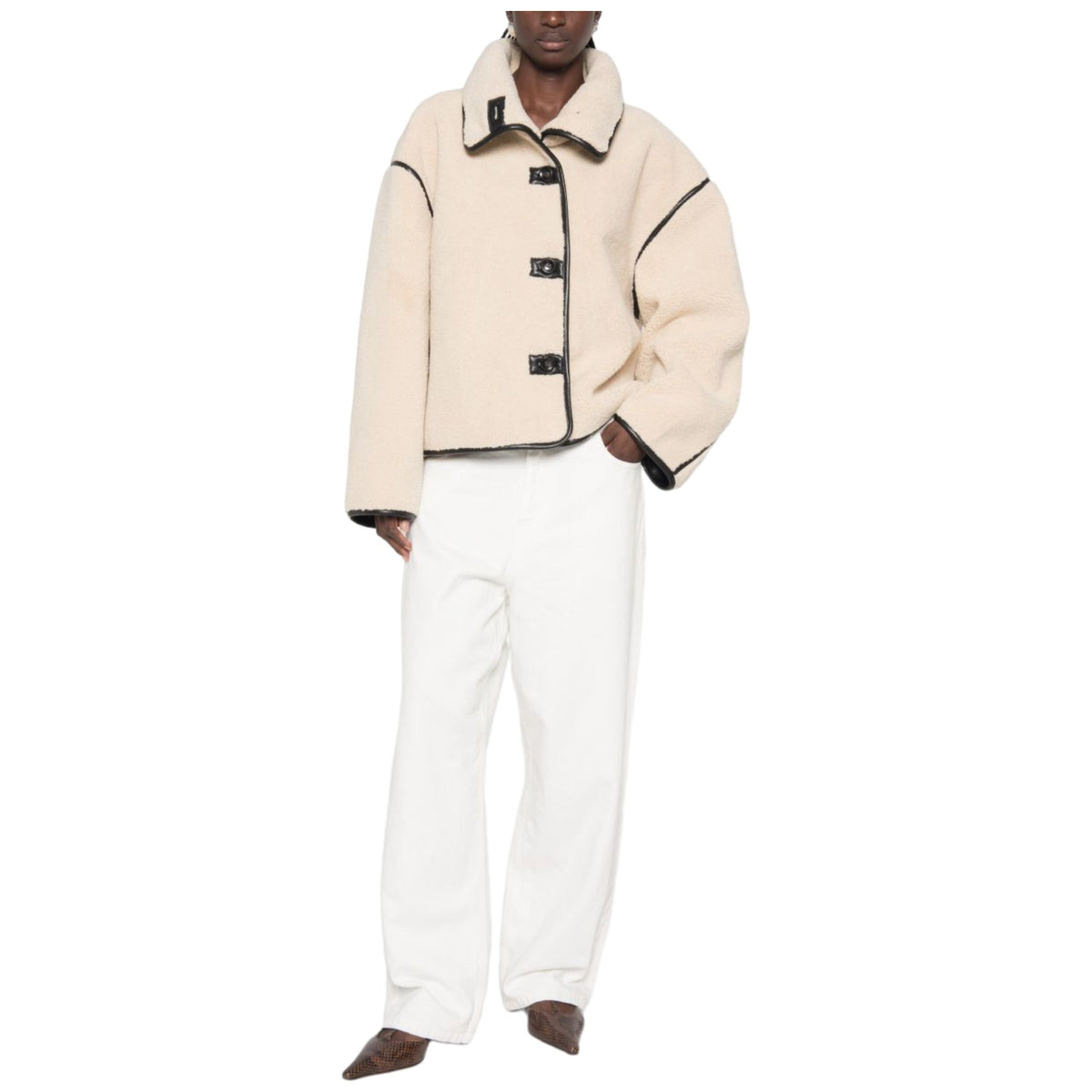 Giacche Donna Eleh - Giacca EFW260282 - Panna