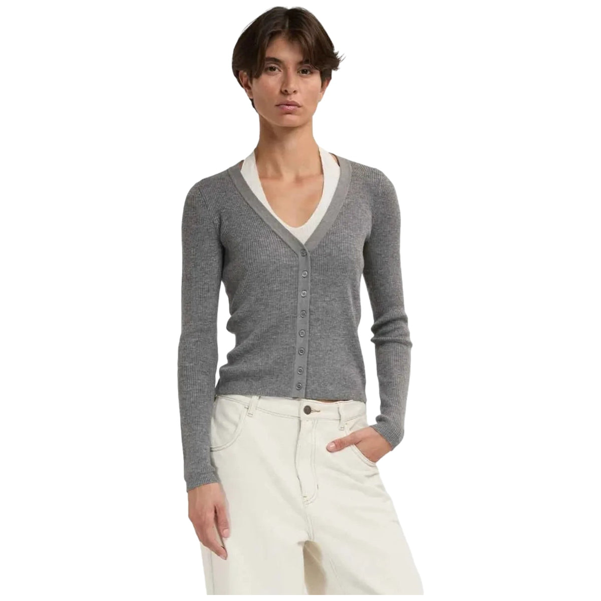 Maglie Donna Eleh - Maglia EFWY260008 - Grigio