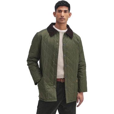 Giubbotti Uomo Barbour - Heritage Liddesdale Quilt - Verde
