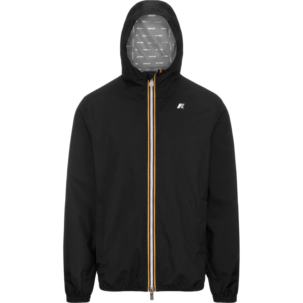 Giubbotti Uomo K-Way - Jack Eco Stretch Dot - Nero-Gianni Foti