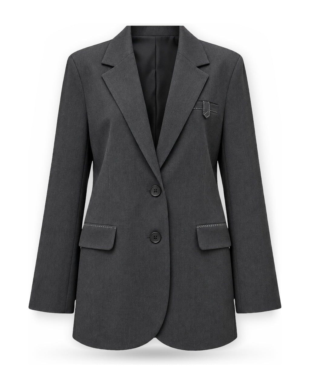 Giacche da abito e blazer Donna Eleh - Blazer EFW260073 - Grigio Scuro