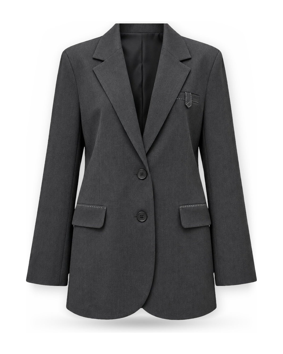 Giacche da abito e blazer Donna Eleh - Blazer EFW260073 - Grigio Scuro