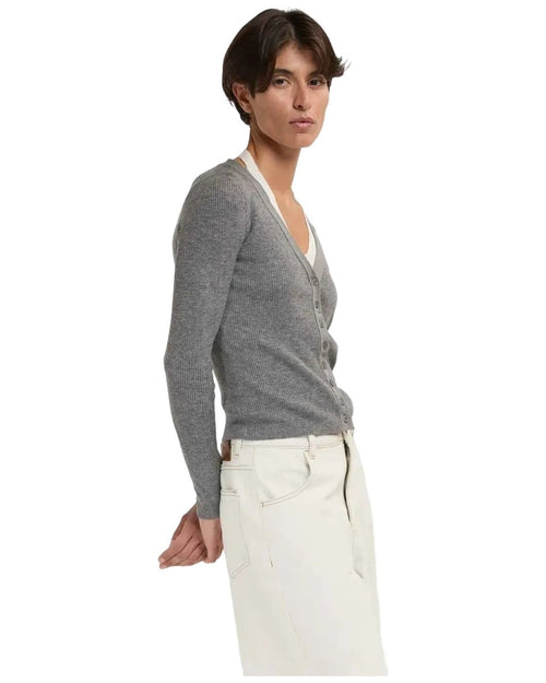 Cardigan Donna Eleh - Cardigan EFWY260008 - Grigio