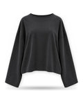 Felpe senza cappuccio Donna Eleh - Maglia EFW260086 - Nero