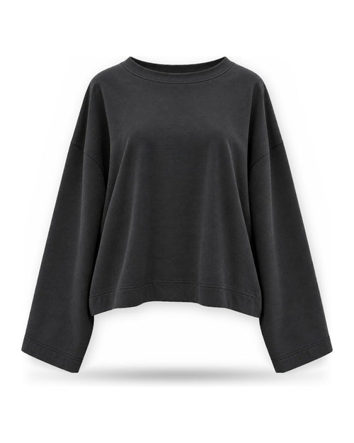 Felpe senza cappuccio Donna Eleh - Maglia EFW260086 - Nero