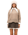 Maglie Donna Eleh - Maglia EFWM260004 - Beige