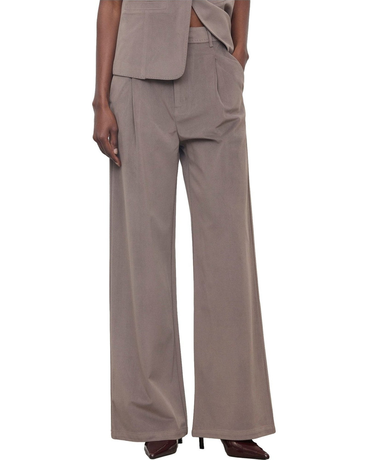 Pantaloni Donna Eleh - Pantalone EFW260072 - Beige