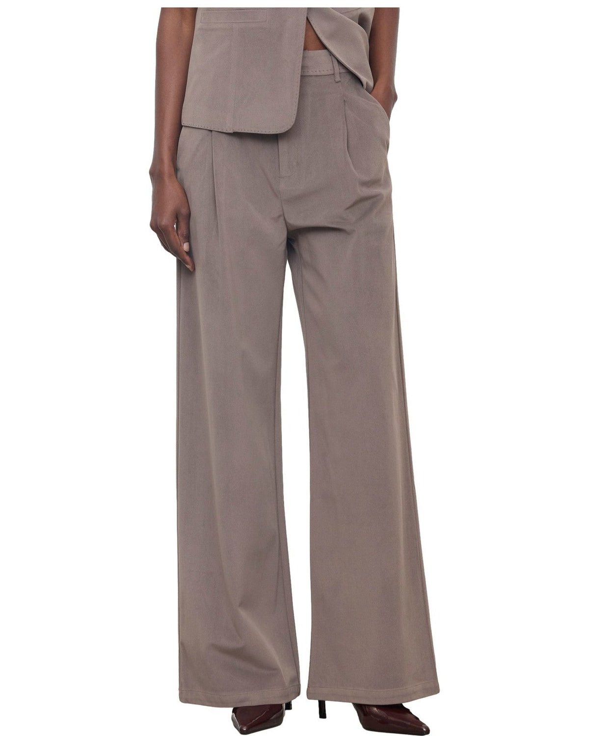 Pantaloni Donna Eleh - Pantalone EFW260072 - Beige