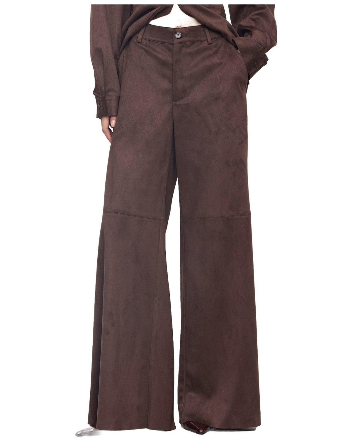 Pantaloni Donna Eleh - Pantalone EFW260135 - Marrone