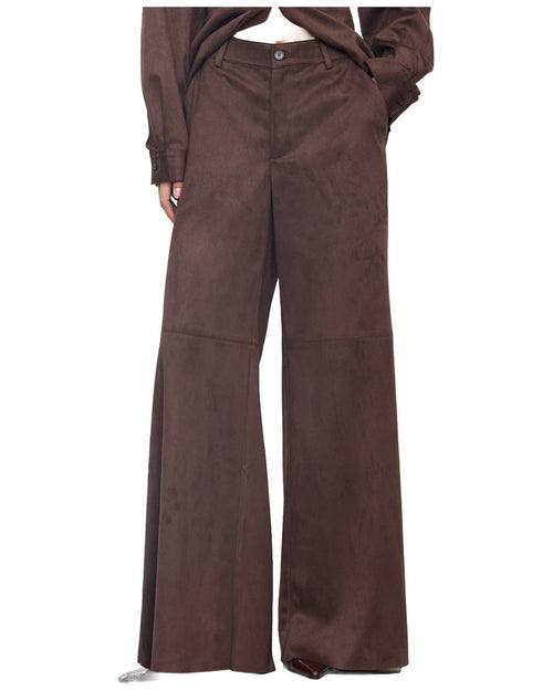 Pantaloni Donna Eleh - Pantalone EFW260135 - Marrone