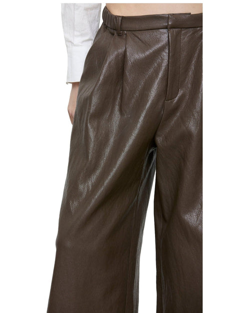 Pantaloni Donna Eleh - Pantalone EFW260308 - Marrone