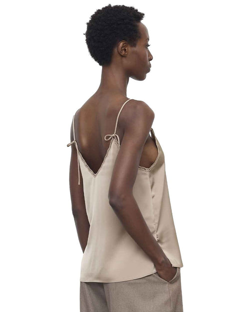 Canotte e top Donna Eleh - Top EFW260278 - Beige