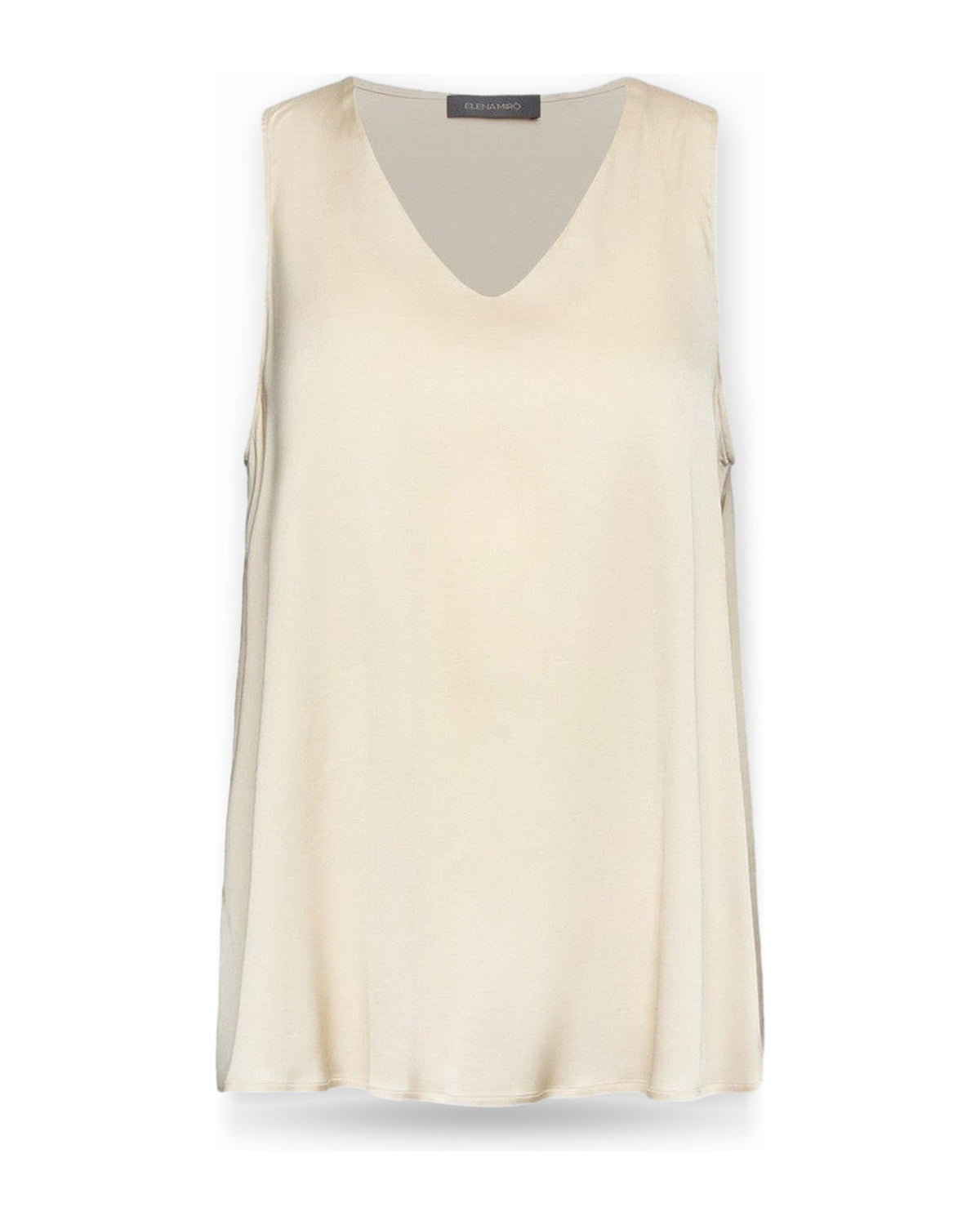 Canotte e top Donna Elena Mirò - Canotta D001P0 - Beige