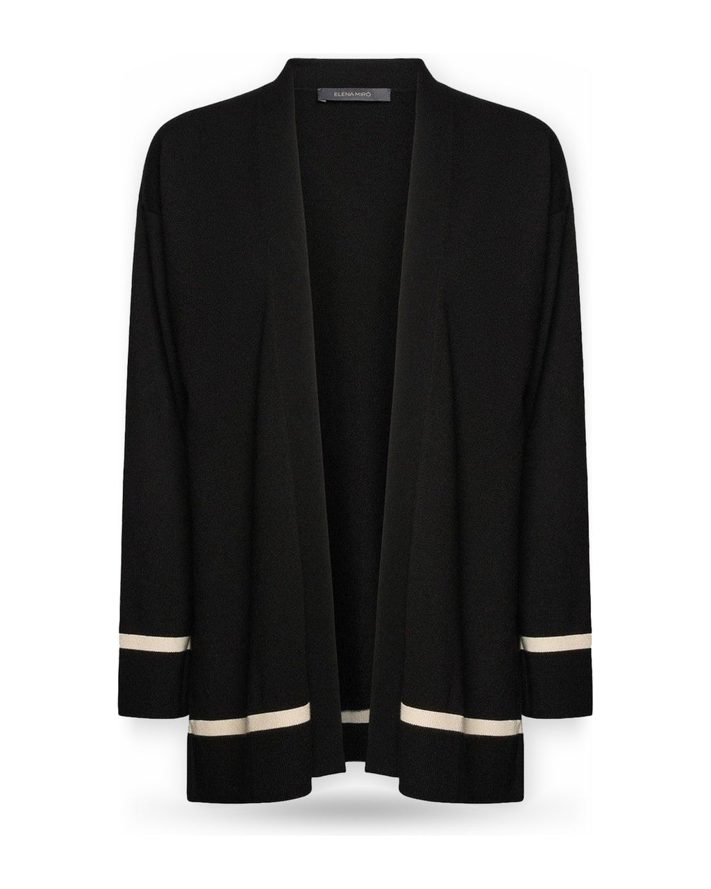 Cardigan Donna Elena Mirò - Cardigan M037Z0 - Nero