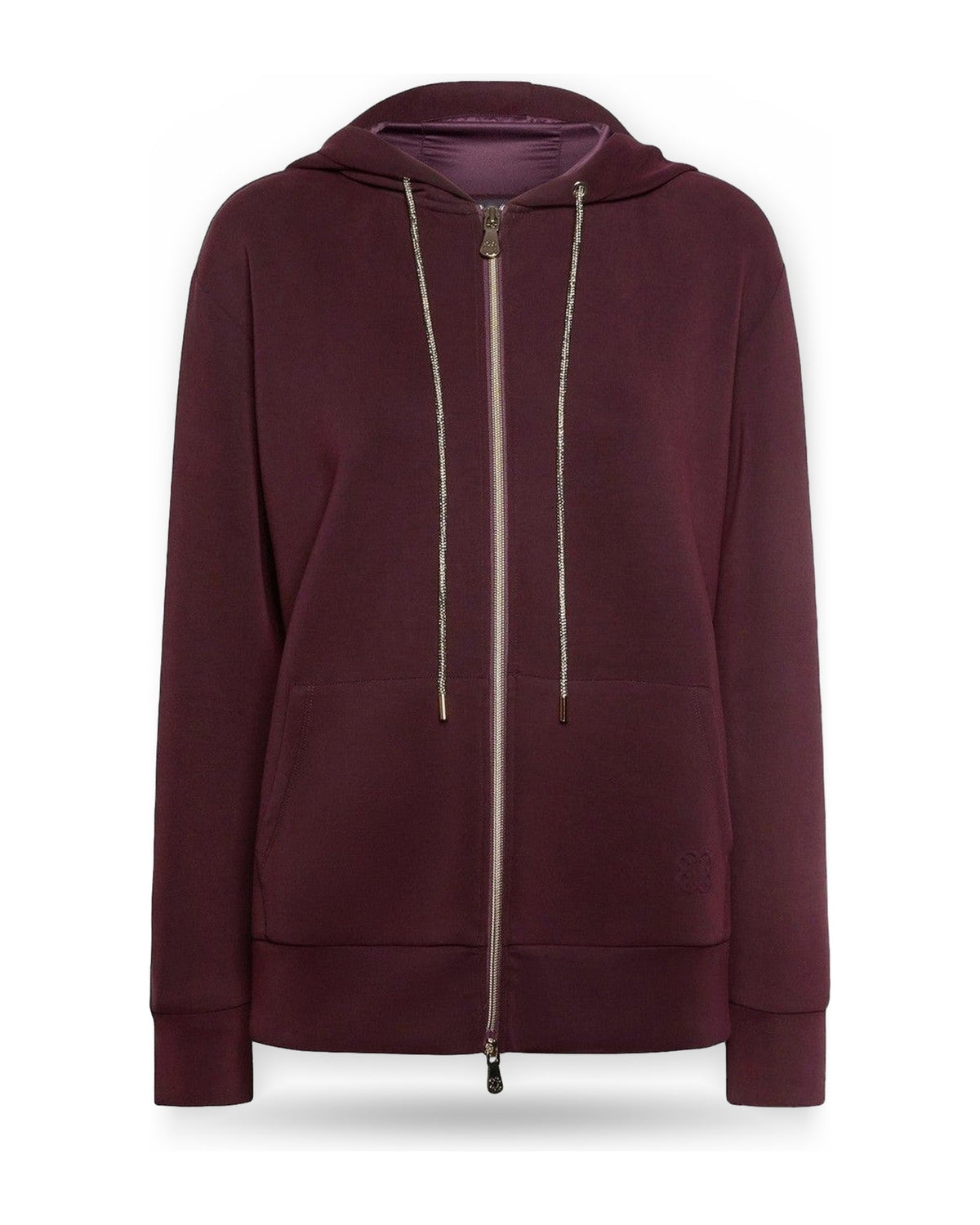 Felpe con cappuccio Donna Elena Mirò - Felpa G808Z0 - Bordeaux