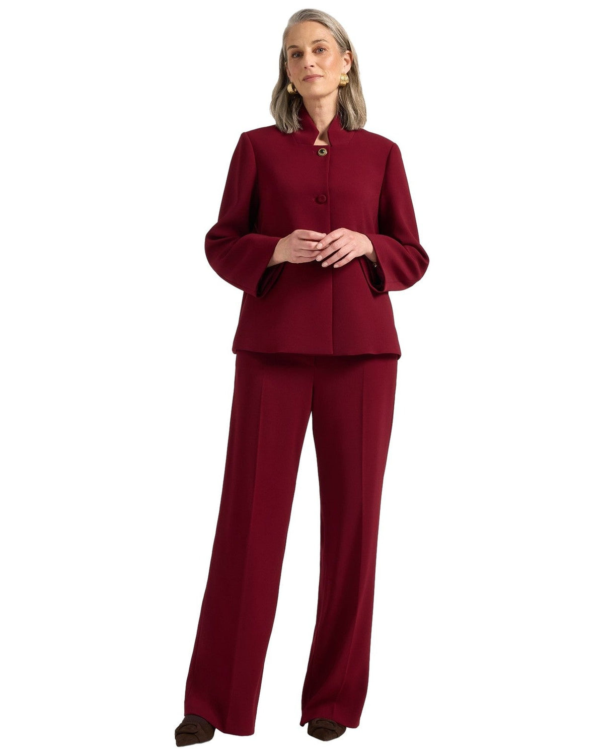 Pantaloni Donna Elena Mirò - Pantalone P053P0 - Rosso