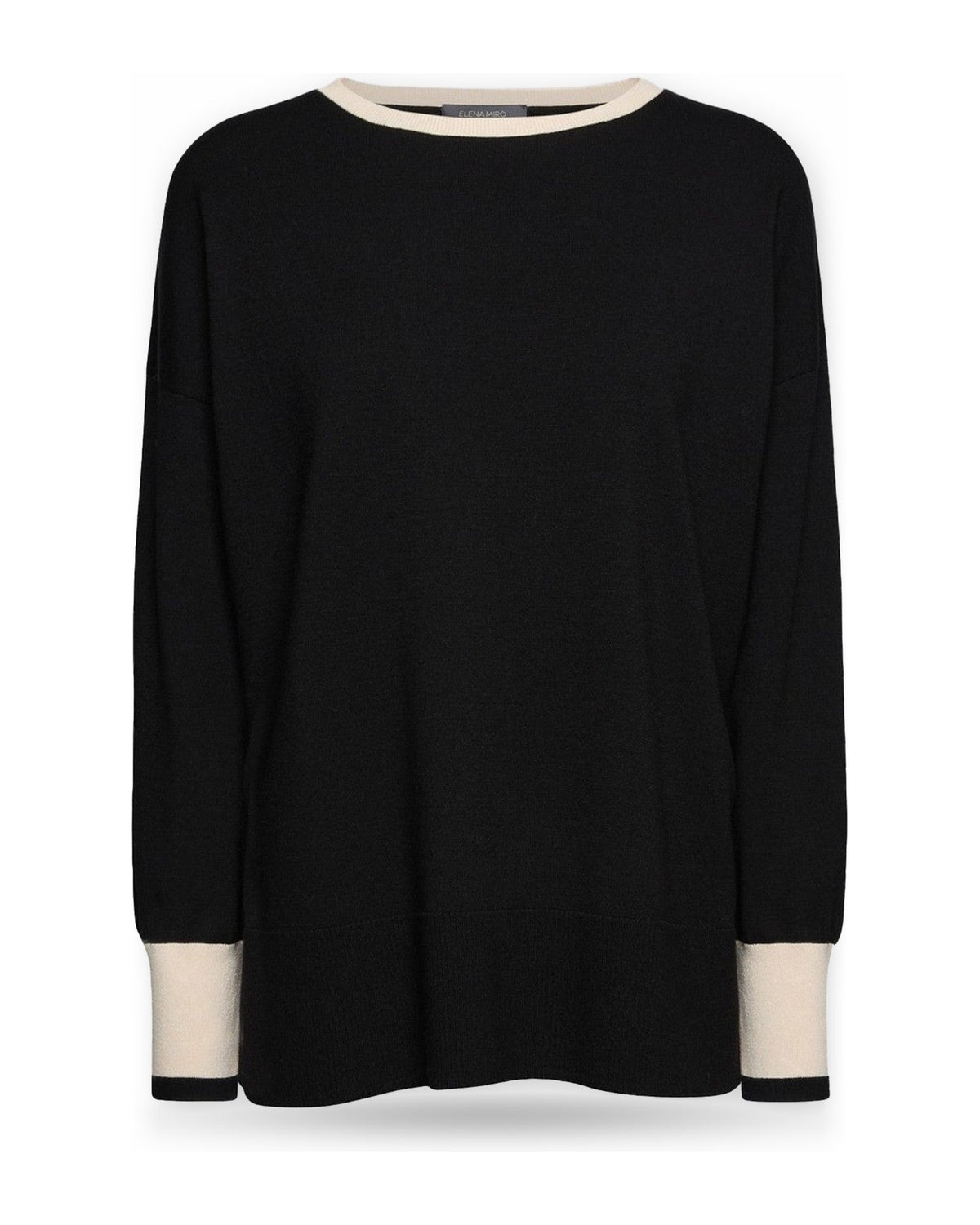 Maglioni Donna Elena Mirò - Pullover M035Z0 - Nero