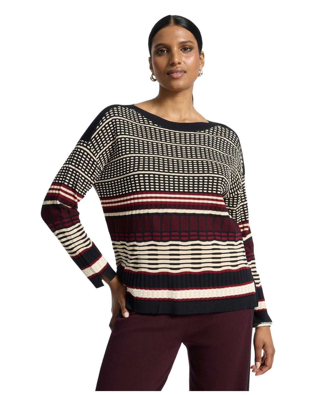Maglioni Donna Elena Mirò - Pullover M051Z0 - Bordeaux