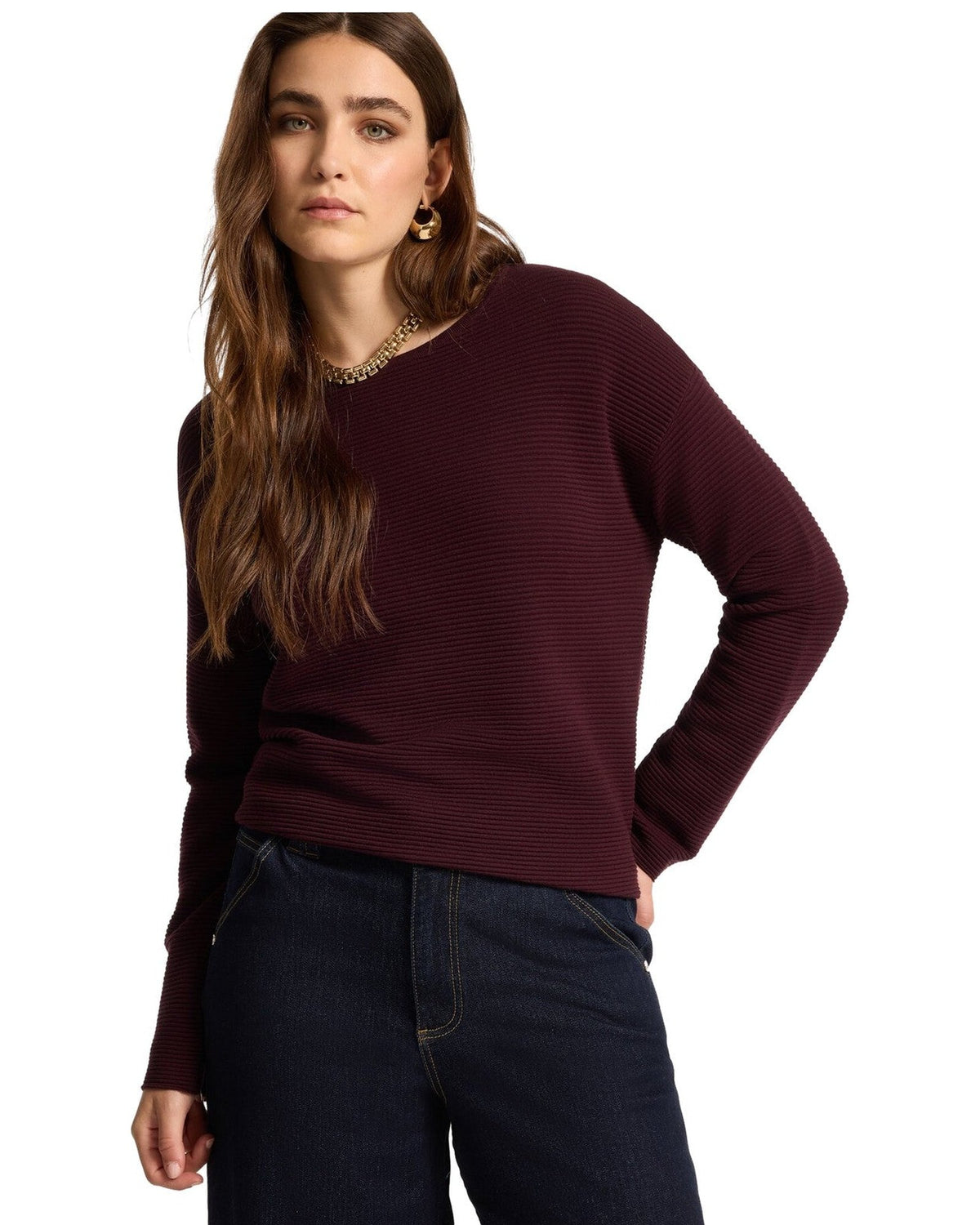 Maglioni Donna Elena Mirò - Pullover M054Z0 - Bordeaux