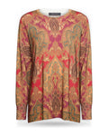 Maglioni Donna Elena Mirò - Pullover M101Z0 - Rosa/Arancio