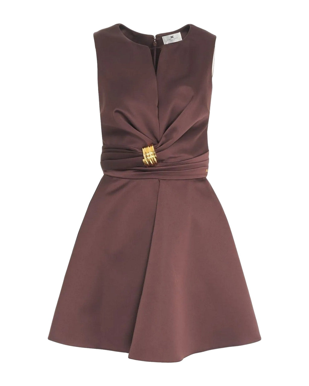 Vestiti da sera e cerimonia Donna Elisabetta Franchi - Abito AB87261E2 - Marrone