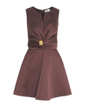Vestiti da sera e cerimonia Donna Elisabetta Franchi - Abito AB87261E2 - Marrone