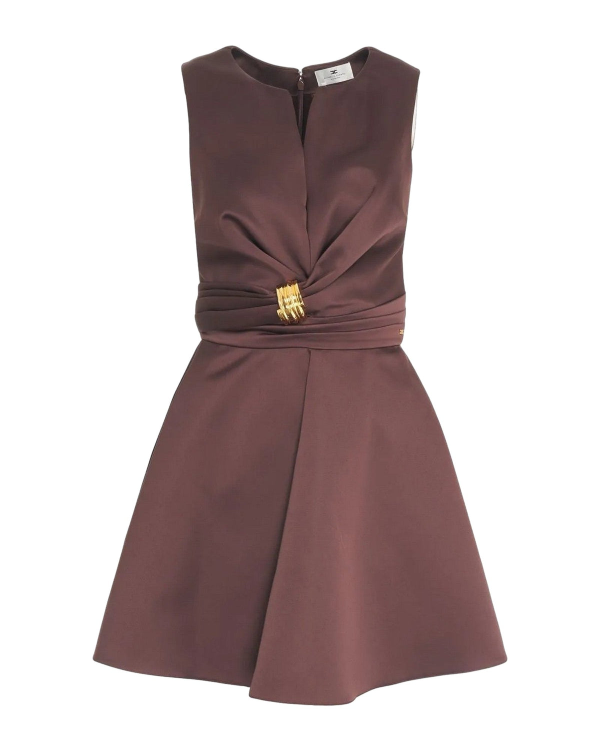 Vestiti da sera e cerimonia Donna Elisabetta Franchi - Abito AB87261E2 - Marrone