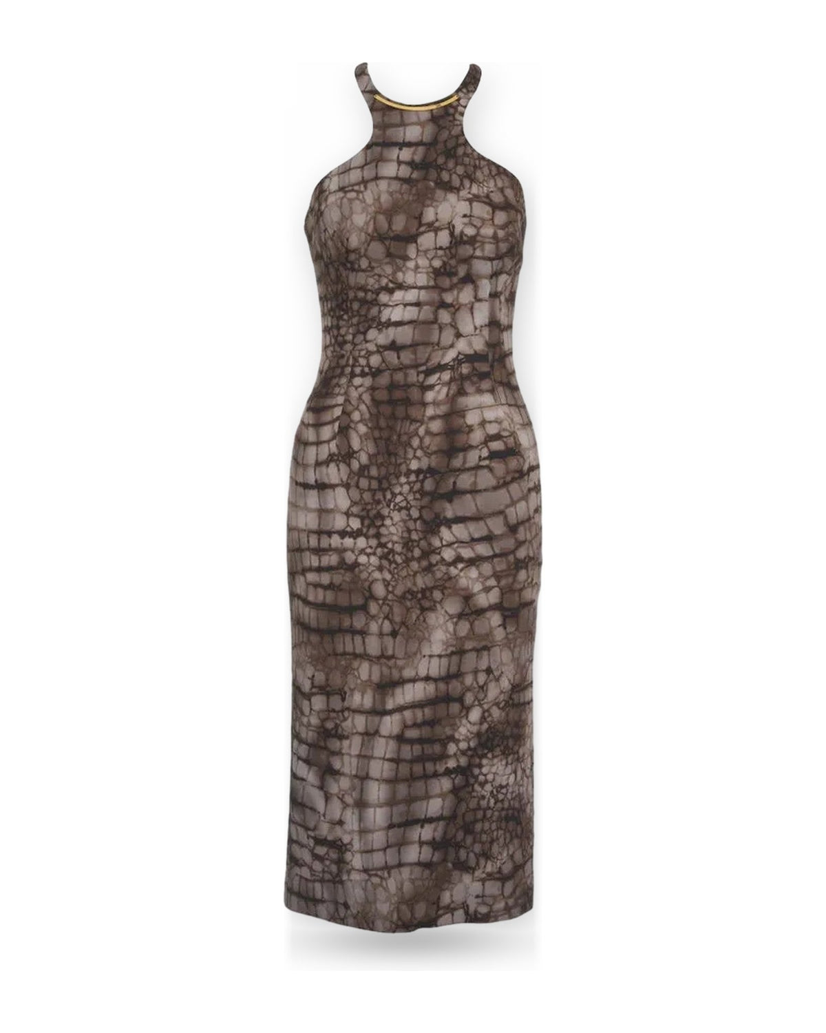 Vestiti da sera e cerimonia Donna Elisabetta Franchi - Abito AB89161E2 - Marrone