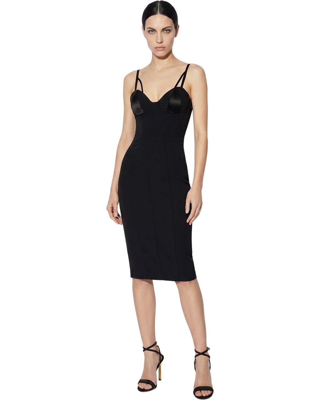 Vestiti da sera e cerimonia Donna Elisabetta Franchi - Abito AB96466E2 - Nero