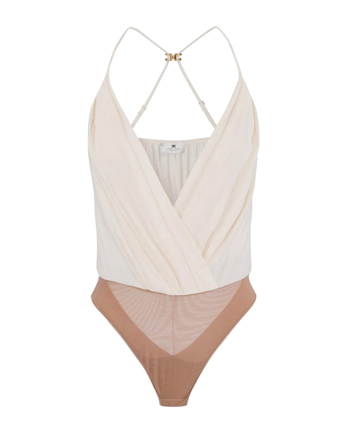 Body Donna Elisabetta Franchi - Body - Panna