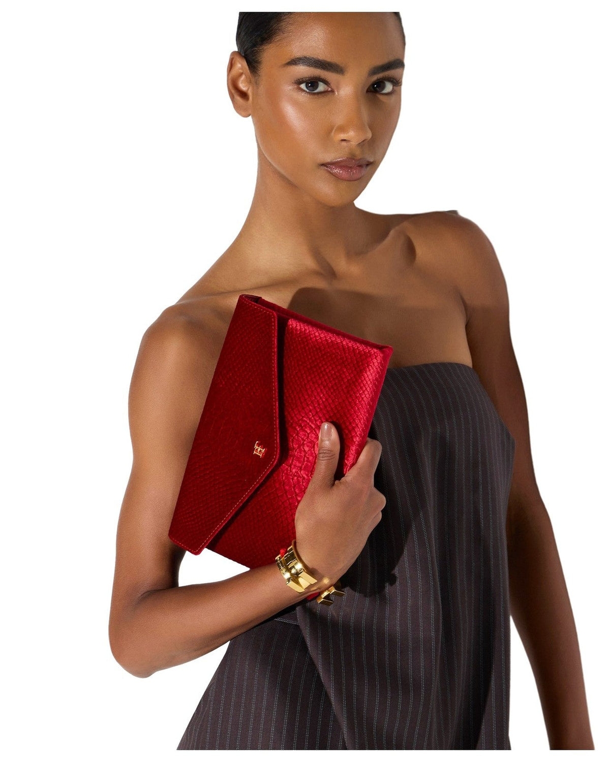 Pochette e Clutch Donna Elisabetta Franchi - Borsa BS27A67E2 - Rosso