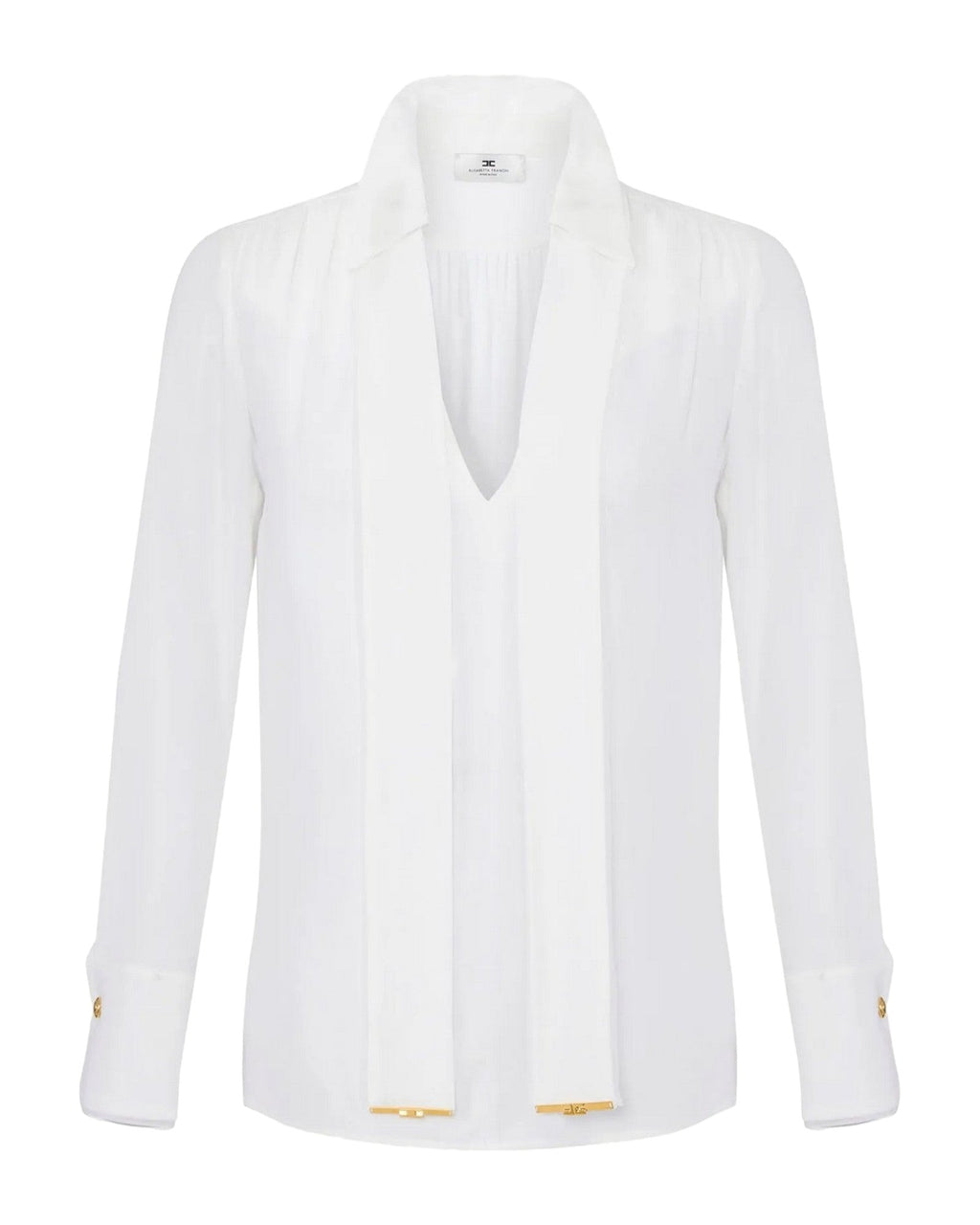 Bluse e camicie Donna Elisabetta Franchi - Camicia - Avorio