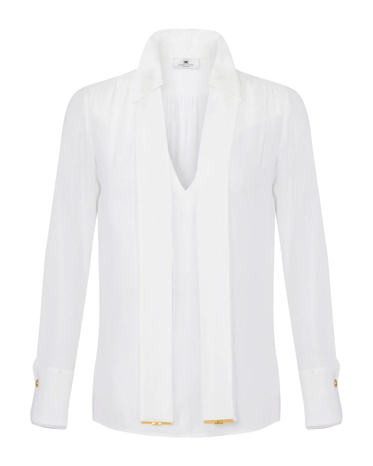 Bluse e camicie Donna Elisabetta Franchi - Camicia - Avorio