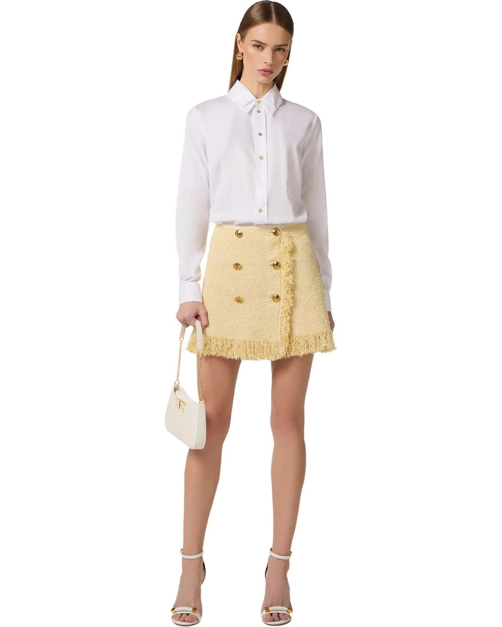 Camicie Donna Elisabetta Franchi - Camicia - Bianco
