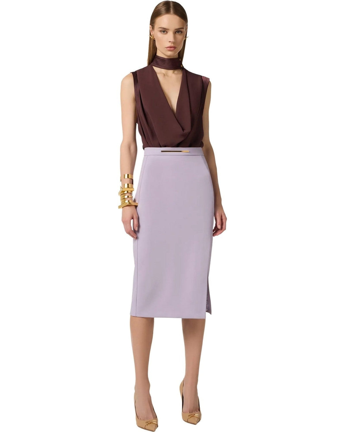 Camicie Donna Elisabetta Franchi - Camicia - Bordeaux