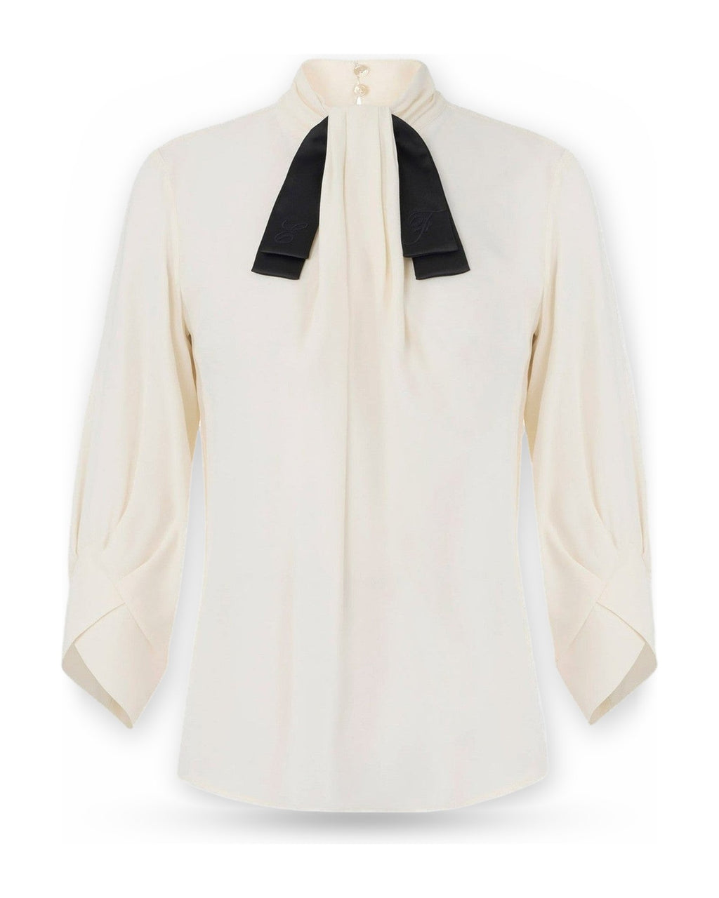 Camicie Donna Elisabetta Franchi - Camicia CA17866E2 - Avorio